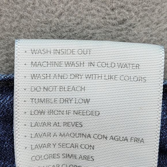 Kancan Denim Jeans Womens 9/28 Blue Stretchy Cotton Distressed Zip Fly Casual - Picture 12 of 12